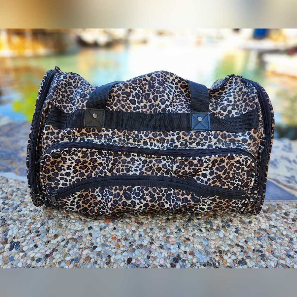 Duffle/Weekender Duffle bag - Leopard print
